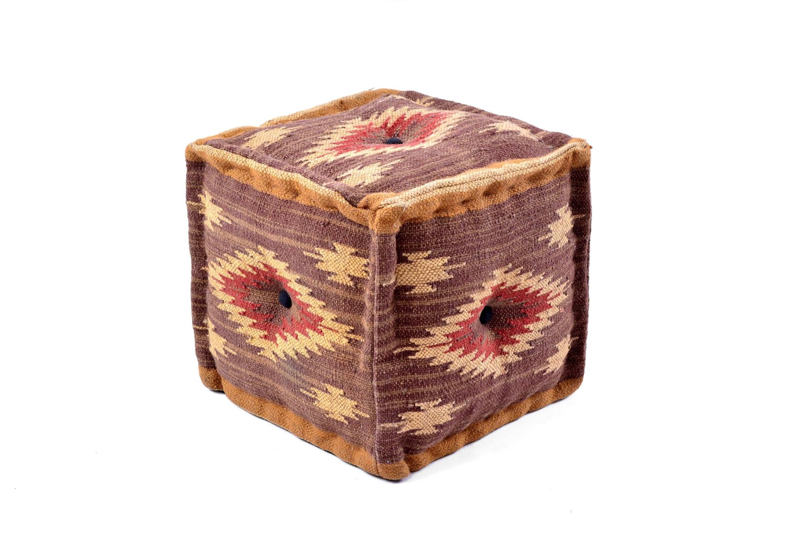 Natural Fibres Wool Jute Poufs Natural Fibres Export Living room