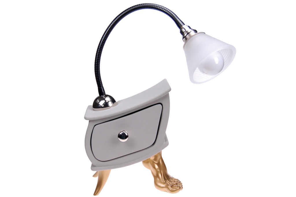 Çekmeceli Masa Lambası / Lamp Slate Vago Minds Ltd. İç bahçe İç Dekorasyon