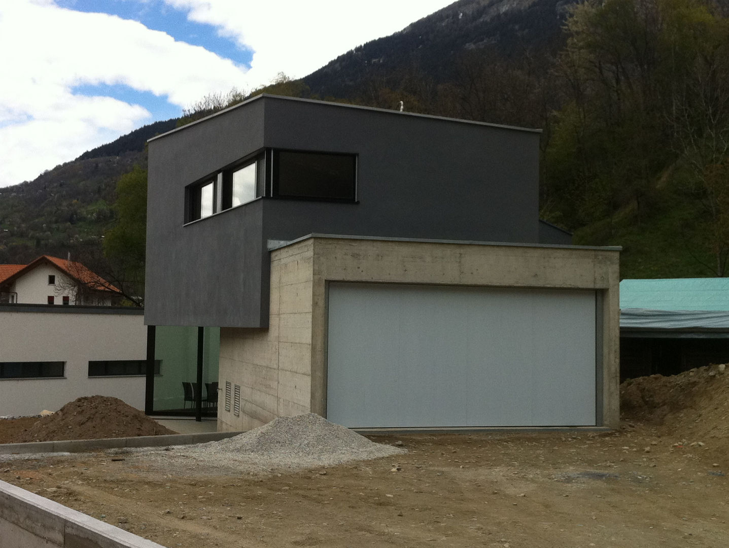 Einfamilienhaus Ambort, Naters, Schweiz Architekt: Rene Grünwald & Balzani Diplomarchitekten ,Brig, Schweiz, Balzani Diplomarchitekten Balzani Diplomarchitekten Modern houses