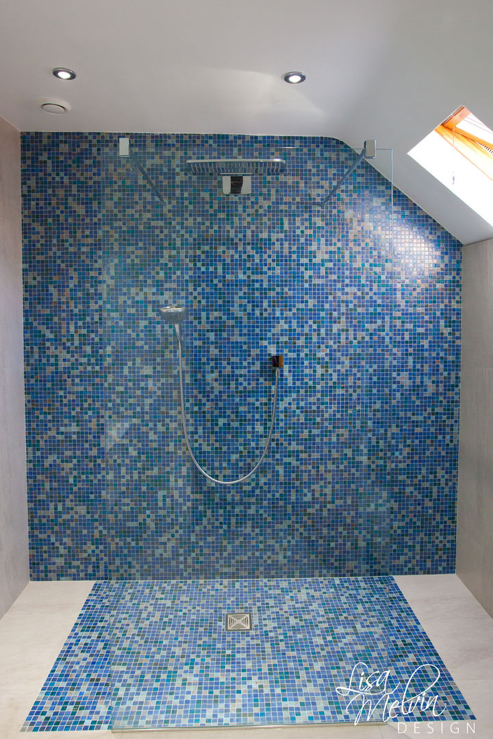 Wet Room Lisa Melvin Design Phòng tắm phong cách hiện đại
