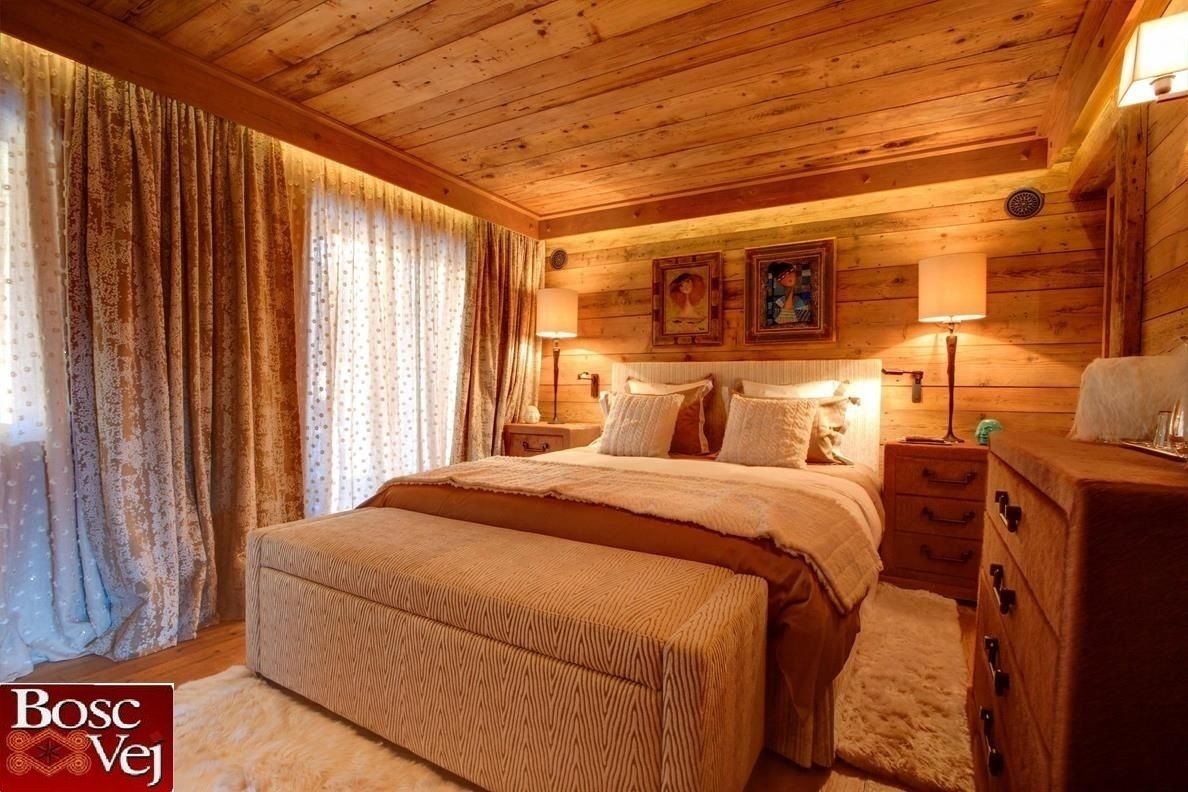 Chalet Excelsior w Crans Montana w Szwajcarii, Bosc Vej s.r.l. Bosc Vej s.r.l. Rustic style bedroom