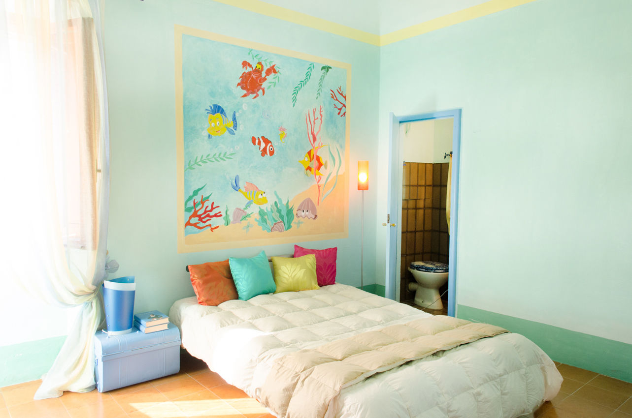 home staging casa al mare, Marianna Leinardi Marianna Leinardi Mediterranean style bedroom