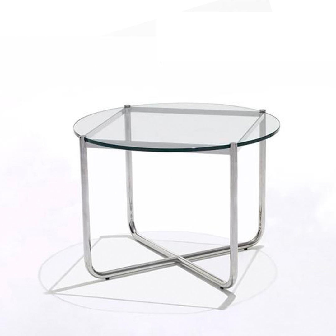 'Barcelona' modern occasional table BY L. M. Van der Rohe homify غرفة المعيشة طاولات جانبية و صواني