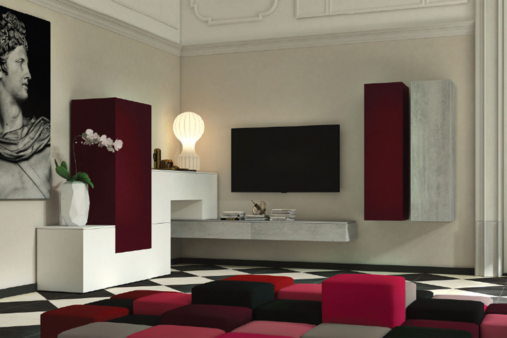 homify Modern Yemek Odası Bar & Büfeler