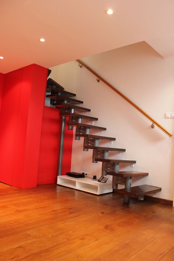 Maison Région Parisienne RUEIL MALMAISON, monicacordova monicacordova Modern Corridor, Hallway and Staircase