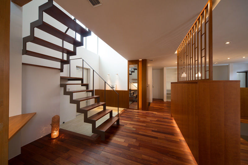 Quartz, アーキシップス京都 アーキシップス京都 Modern Corridor, Hallway and Staircase