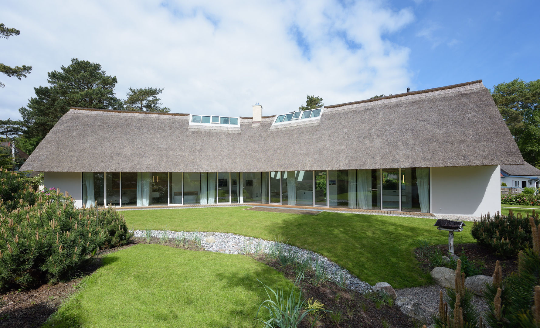 Galeriehaus im Dünenwald, Möhring Architekten Möhring Architekten Jardines modernos