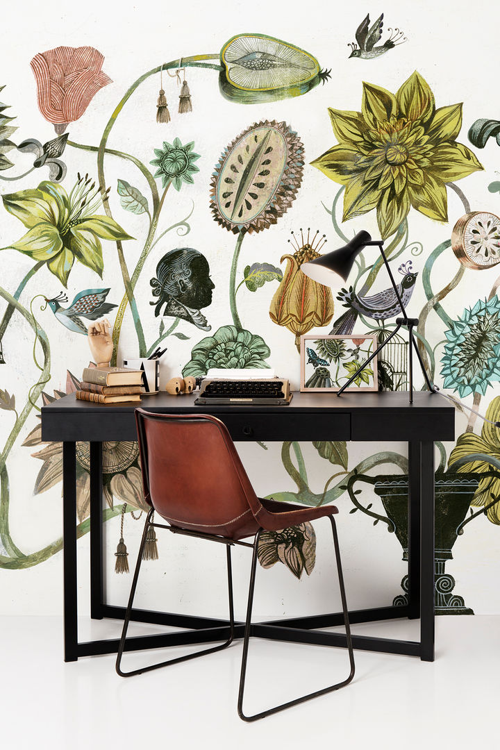 Bouquet - Olag Hajek - Photowall Photowall Scandinavian walls & floors Wallpaper