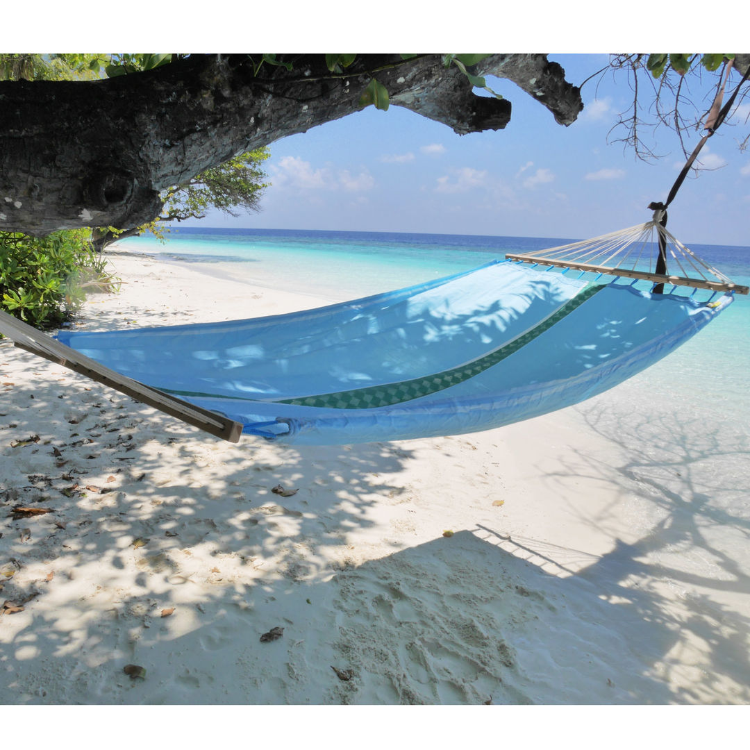 Lagoon Caribe Single Spreader Bar Hammock Emilyhannah Ltd Jardines de estilo tropical Mobiliario