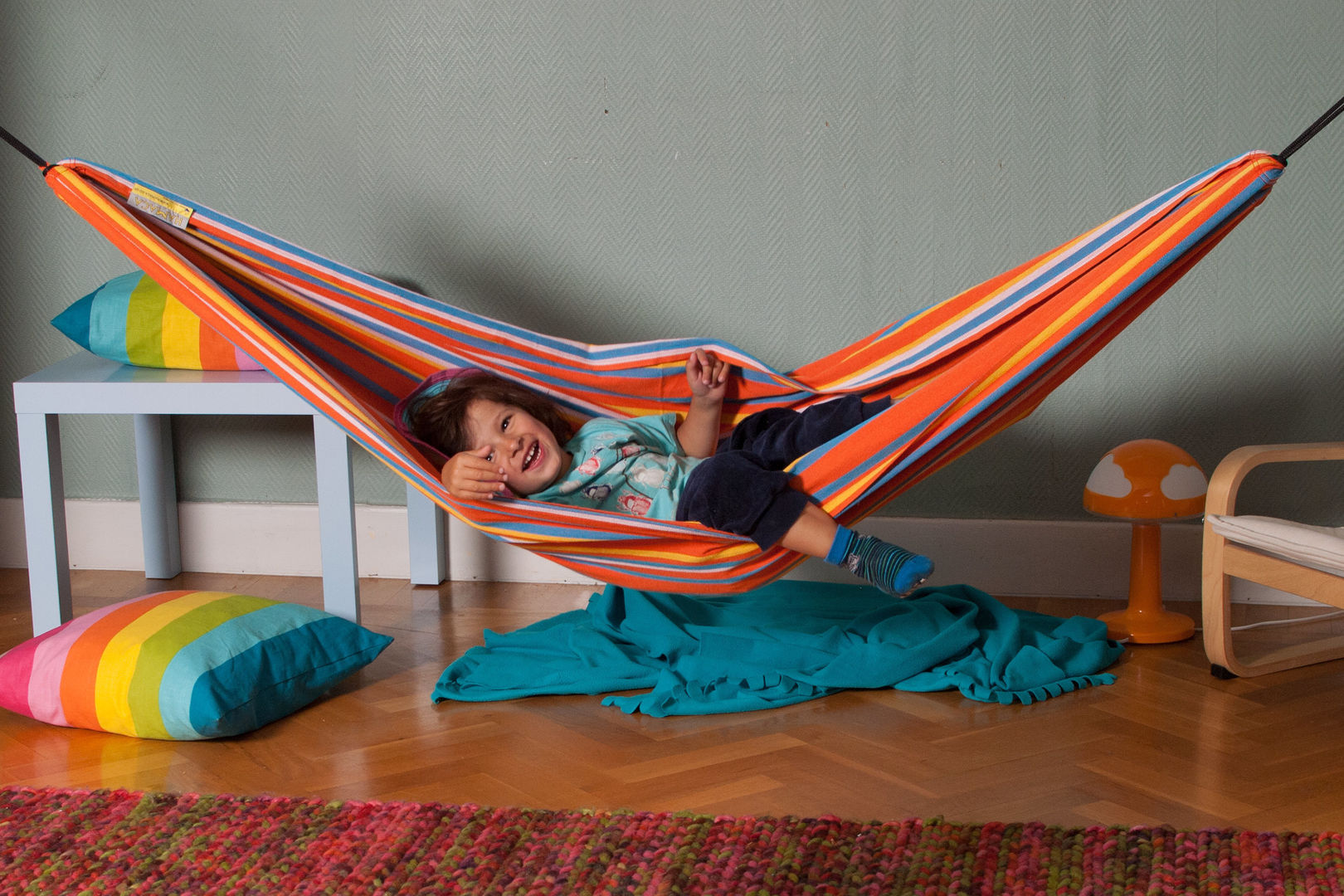 Children's Cotton Hammock Emilyhannah Ltd Сад в скандинавском стиле Мебель