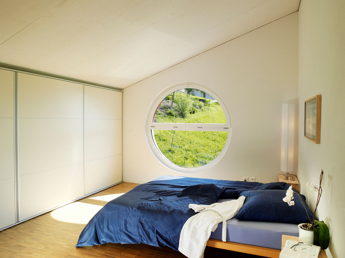 EFH Bauert, Dättlikon, Binder Architektur AG Binder Architektur AG Modern style bedroom