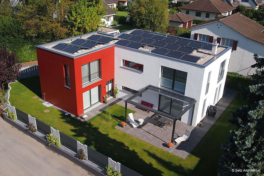 Einfamilienhaus in Muttenz, Setz Architektur Setz Architektur Moderne Häuser