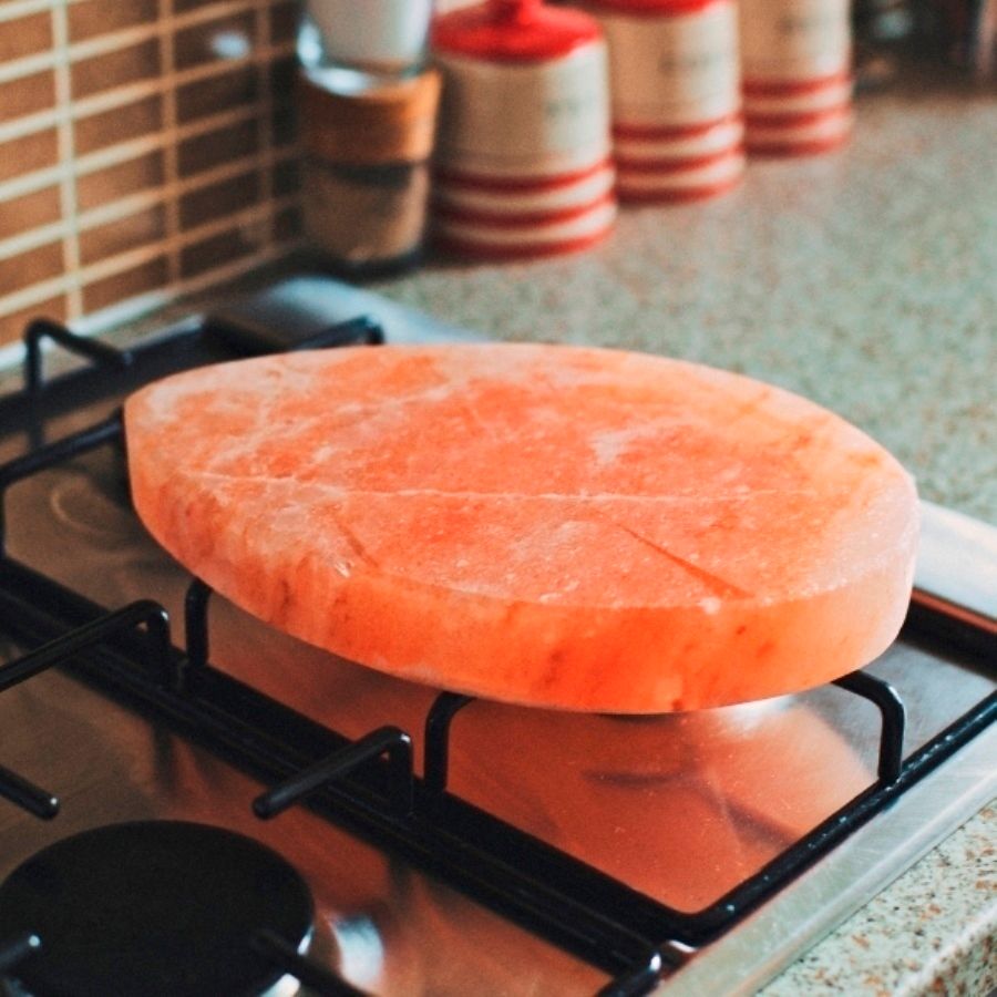 Himalayan Salt Block - Oval Salthouse & Peppermongers Asiatische Küchen Küchenutensilien