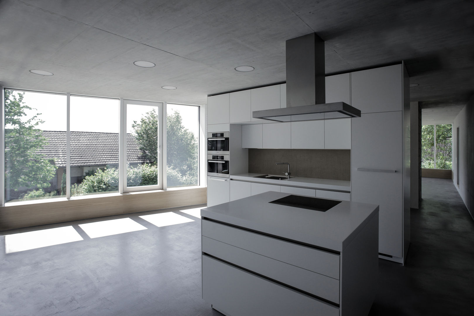 Einfamilienhaus Fehraltorf, Schweiz, mpp architekten ag mpp architekten ag Modern kitchen