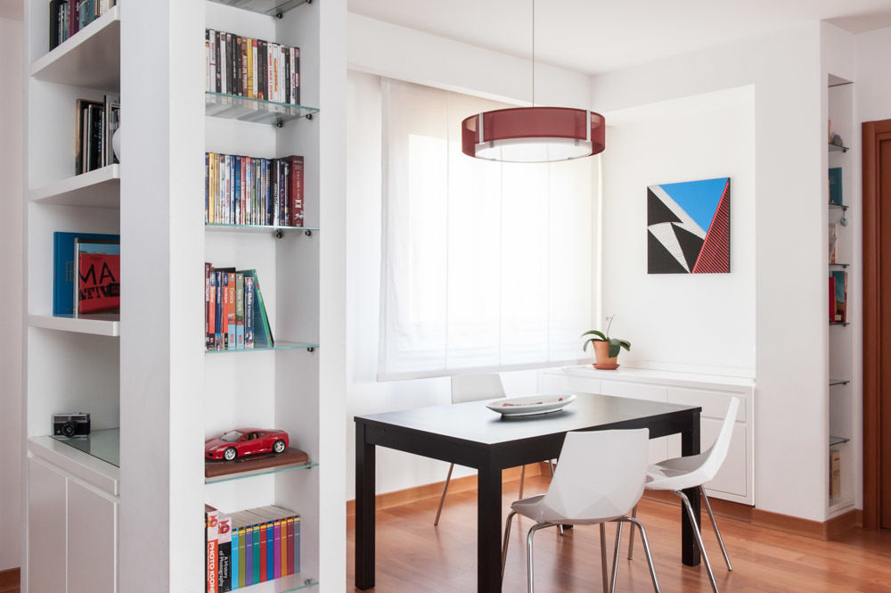 NEAR Architecture Eur, Paolo Fusco Photo Paolo Fusco Photo Minimalist dining room