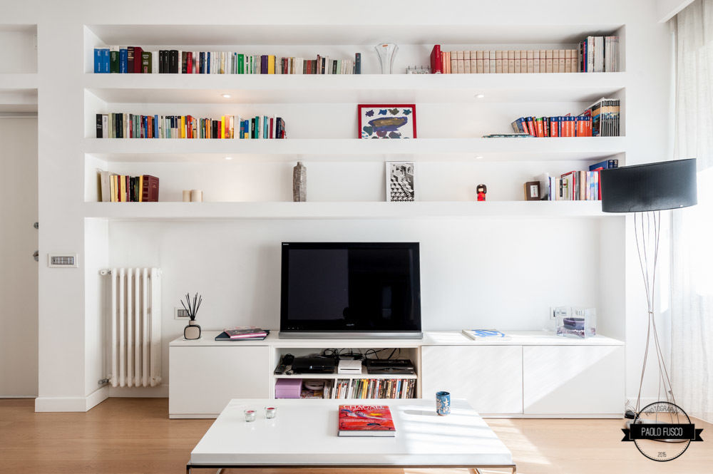 zero6studio San Giovanni, Paolo Fusco Photo Paolo Fusco Photo Minimalist living room