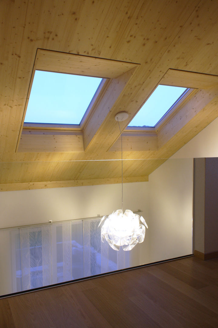 Galerie wohlgemuth & pafumi | architekten ag Moderner Flur, Diele & Treppenhaus