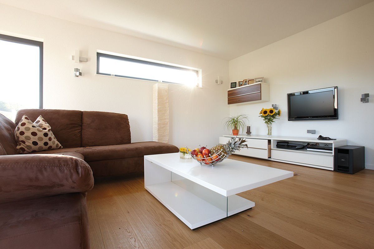 homify Salas de estar modernas