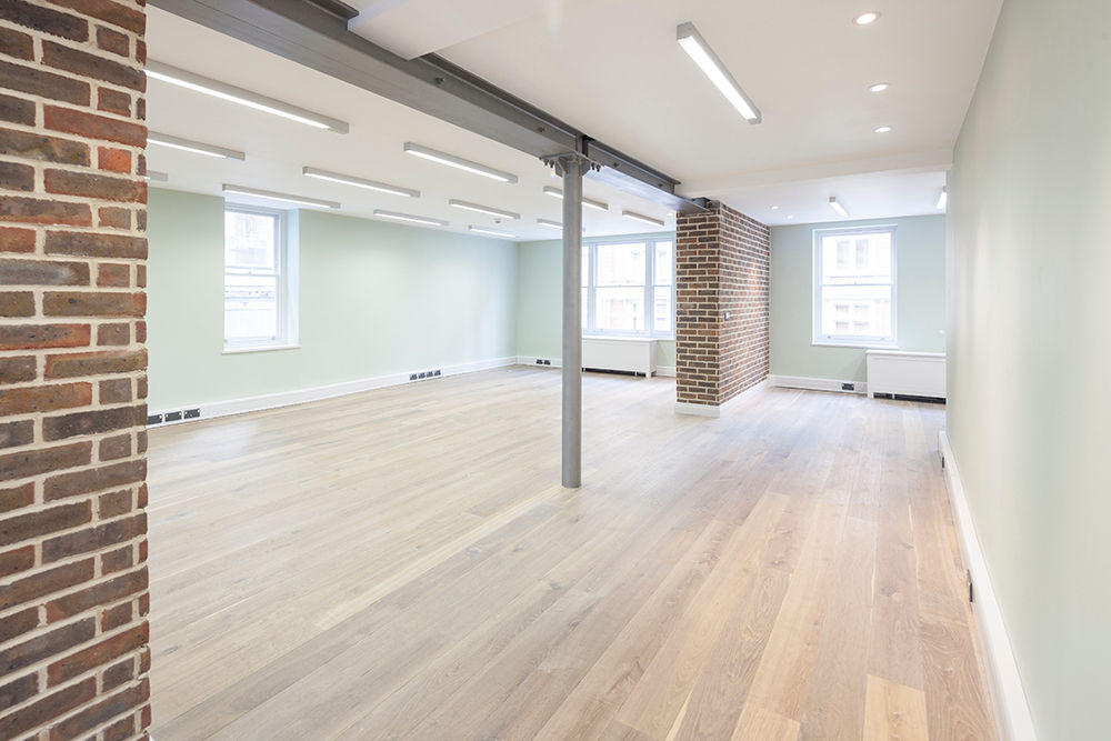 ST MARTIN'S LANE, COVENT GARDEN E2 Architecture + Interiors Ruang Studi/Kantor Modern