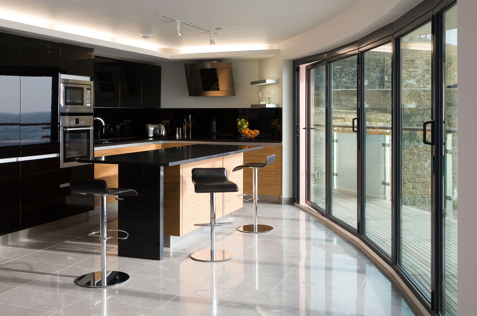 Beaufort Mansions, Lee Evans Partnership Lee Evans Partnership Minimalist kitchen