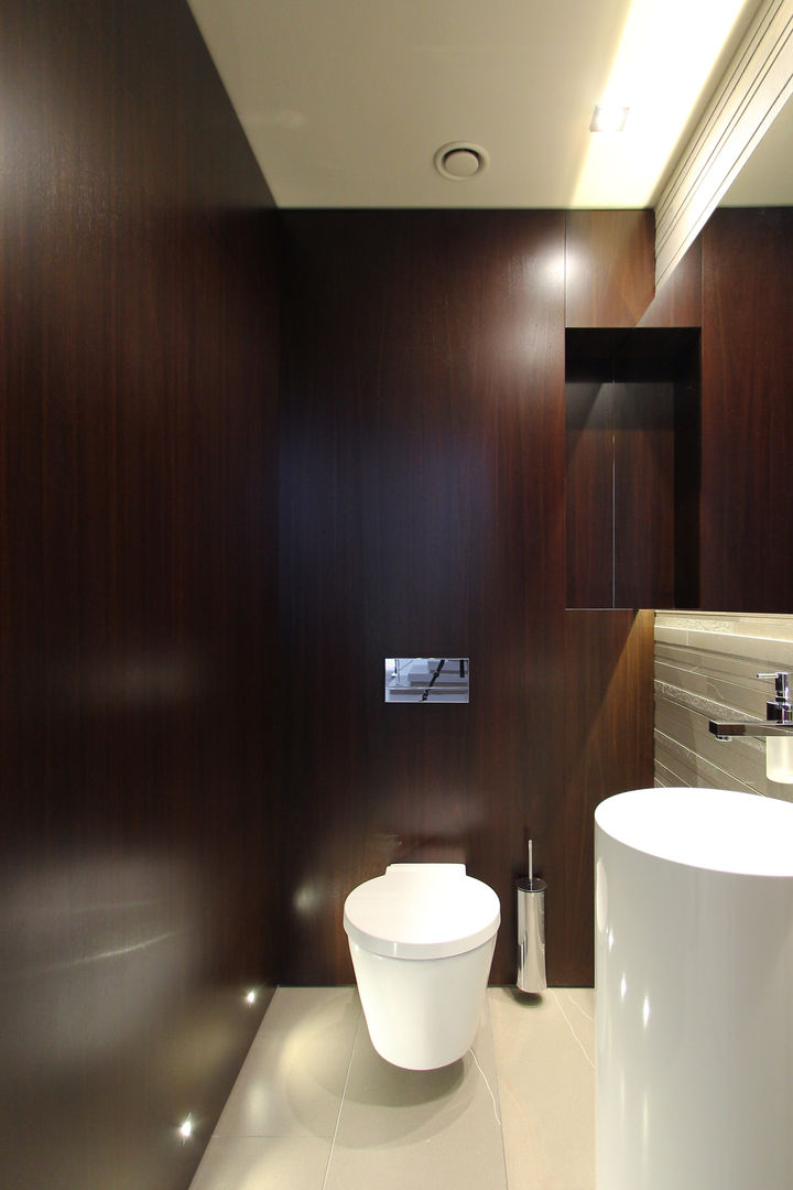 Dom jednorodzinny w Chybach, Studio Nomo Studio Nomo Modern style bathrooms