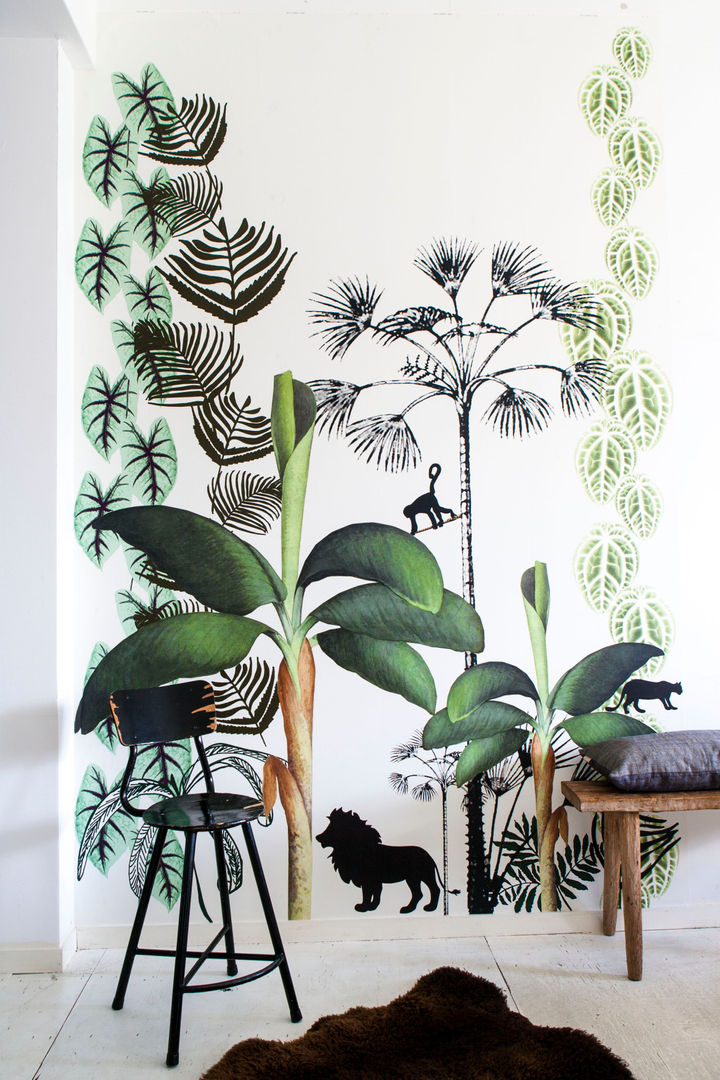 Fabulous, Enjoy en Stoer behang van onszelf , onszelf onszelf Tropical style walls & floors Wallpaper