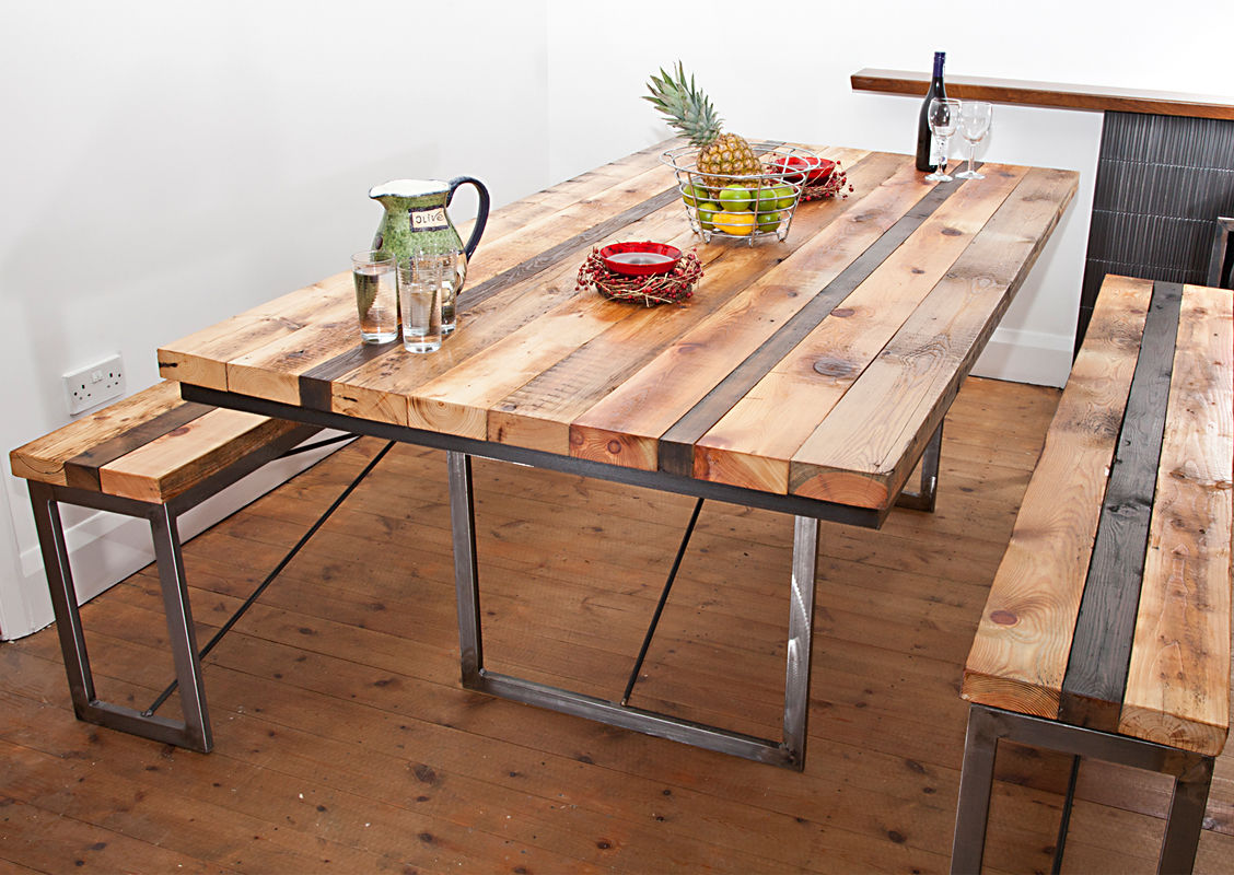 Saxon Dining Table swinging monkey designs Comedores de estilo industrial Mesas