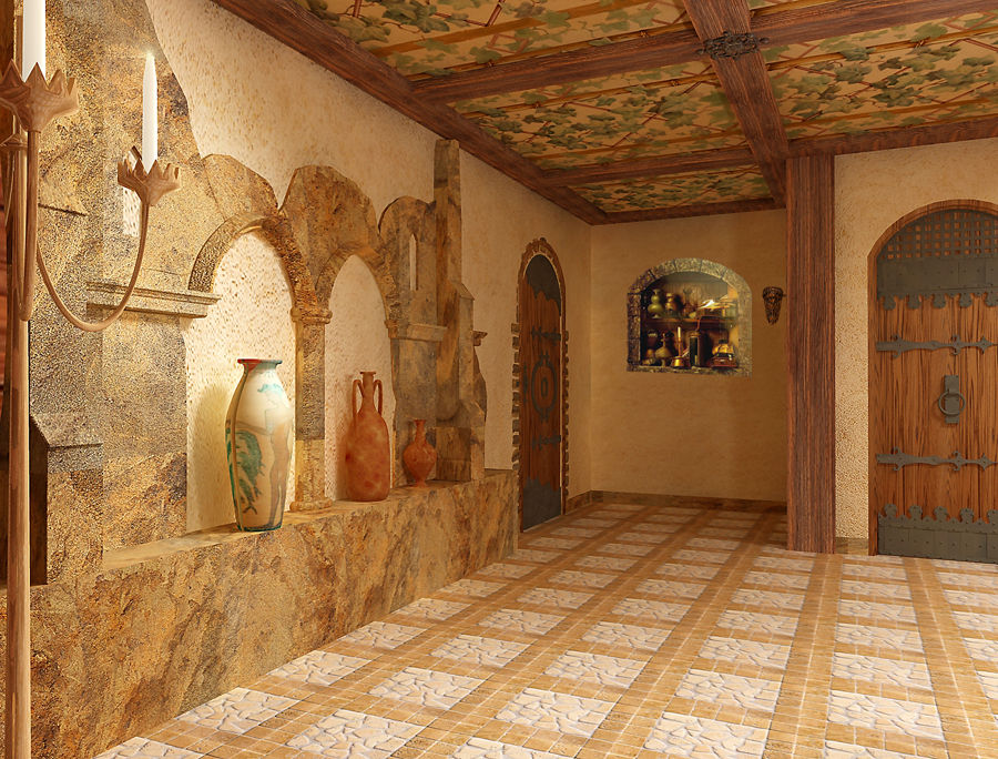 Винный погреб, Architoria 3D Architoria 3D Mediterranean style wine cellar