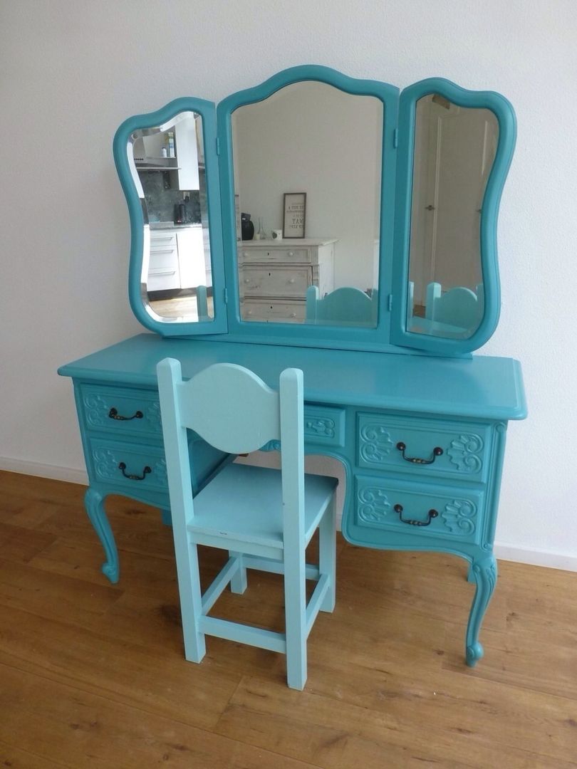 Bijzondere meubels naar wens beschilderd, voor zowel jong en oud., Happykidsart Happykidsart Bedroom Dressing tables