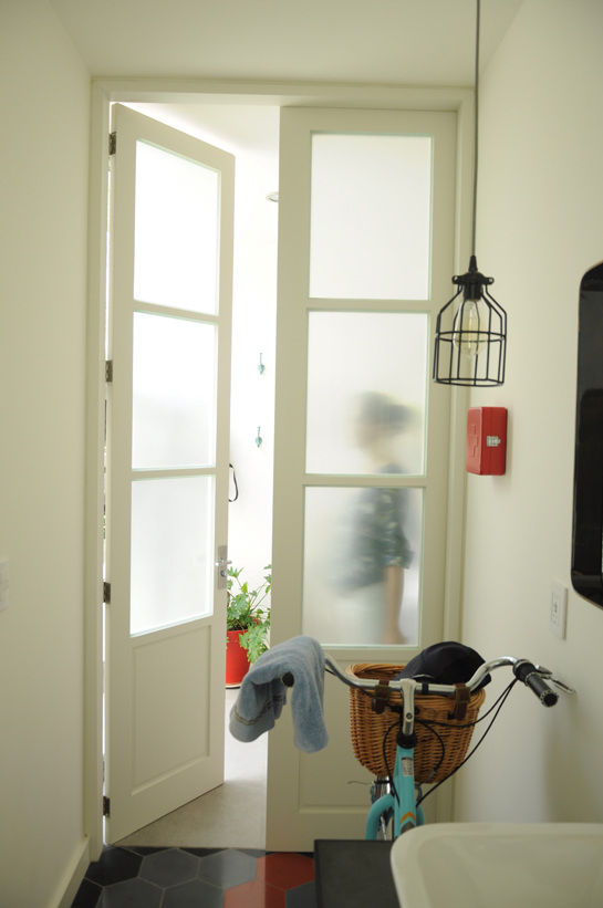 Casa Campo Lago, Mediamadera Mediamadera Industrial style bathroom Wood Wood effect