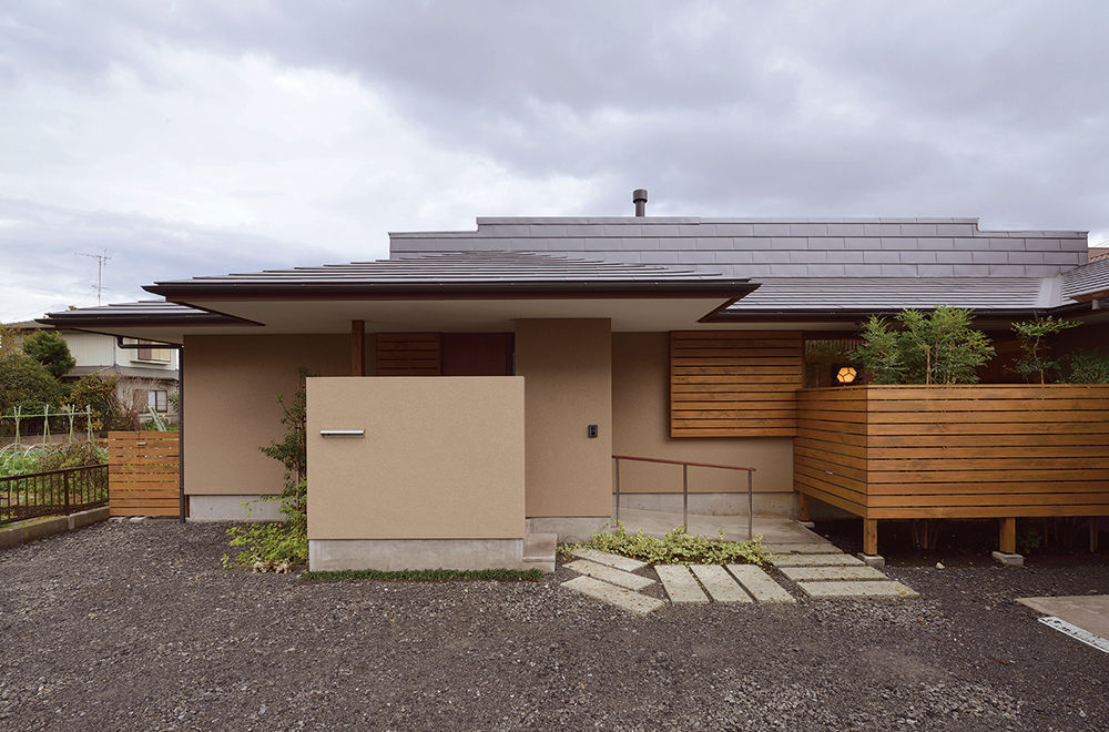 通り土間のある家, 松原正明建築設計室 松原正明建築設計室 Casas de estilo moderno