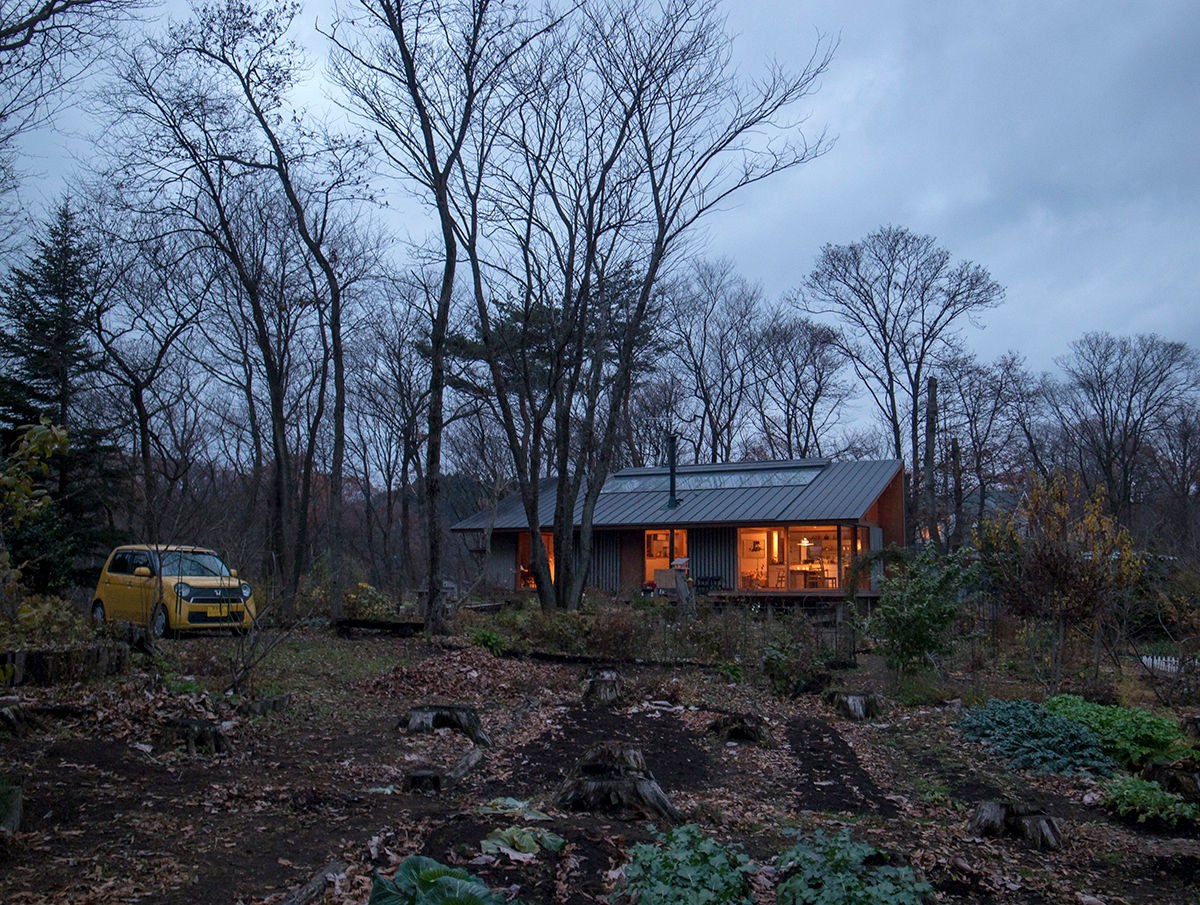 那須の週末住居, 松原正明建築設計室 松原正明建築設計室 Modern houses