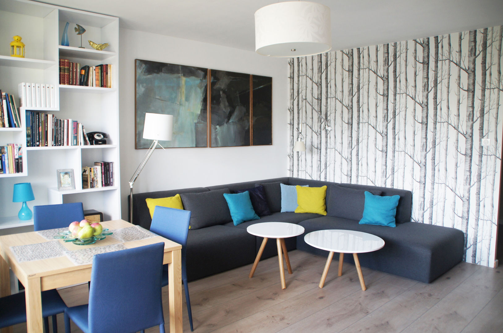 homify Salas de estar modernas