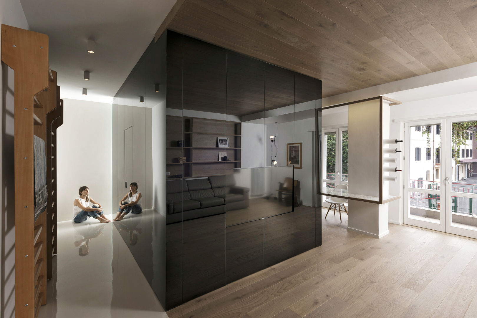 CUBE HOUSE, Mohamed Keilani | MGK Studio Mohamed Keilani | MGK Studio 미니멀리스트 거실