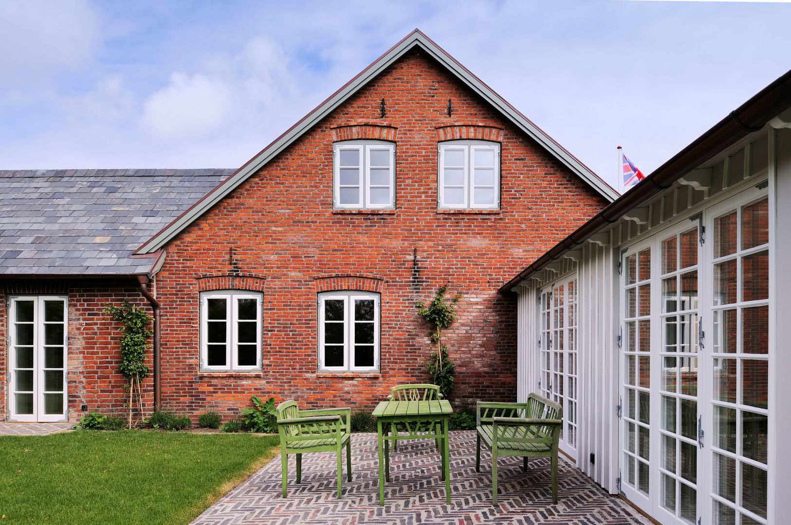 Restaurierung eines Einzelhauses in Kampen, Ralph Justus Maus Architektur Ralph Justus Maus Architektur بلكونة أو شرفة