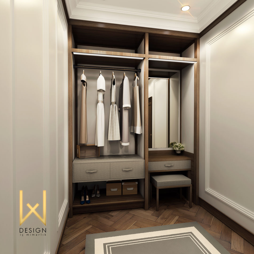 Sinop Valilik Binası, W DESIGN İÇ MİMARLIK W DESIGN İÇ MİMARLIK Closets de estilo clásico