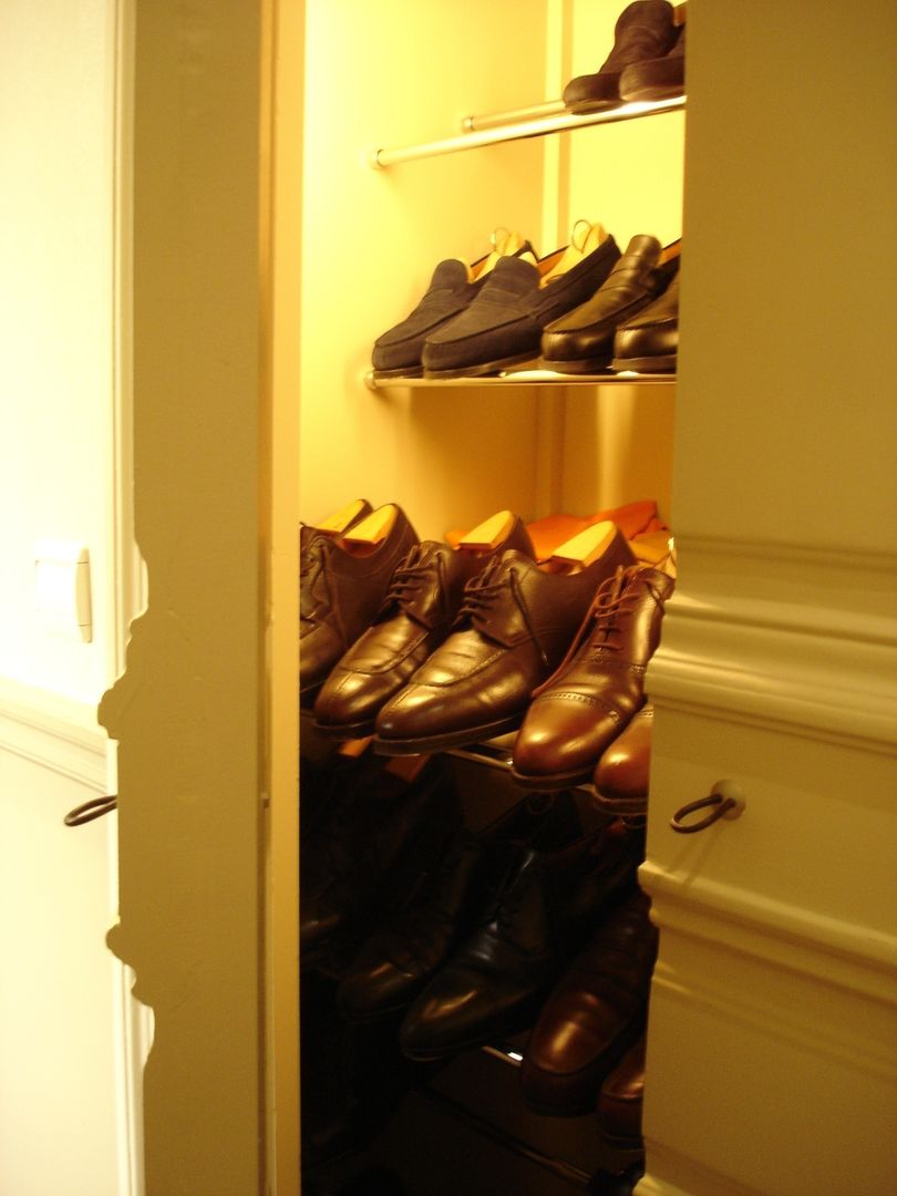 APPARTEMENT HAUSSMANNIEN PARIS VIII , Christine Fath architecte d'intérieur CFAI Christine Fath architecte d'intérieur CFAI Classic style dressing room