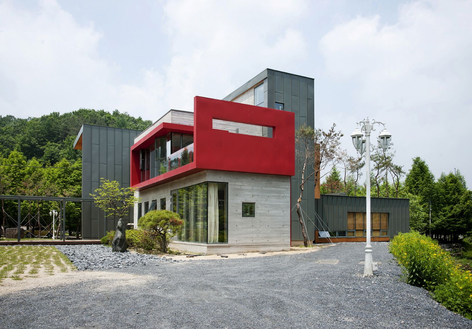 Exterior KAWA Design Group 모던스타일 주택