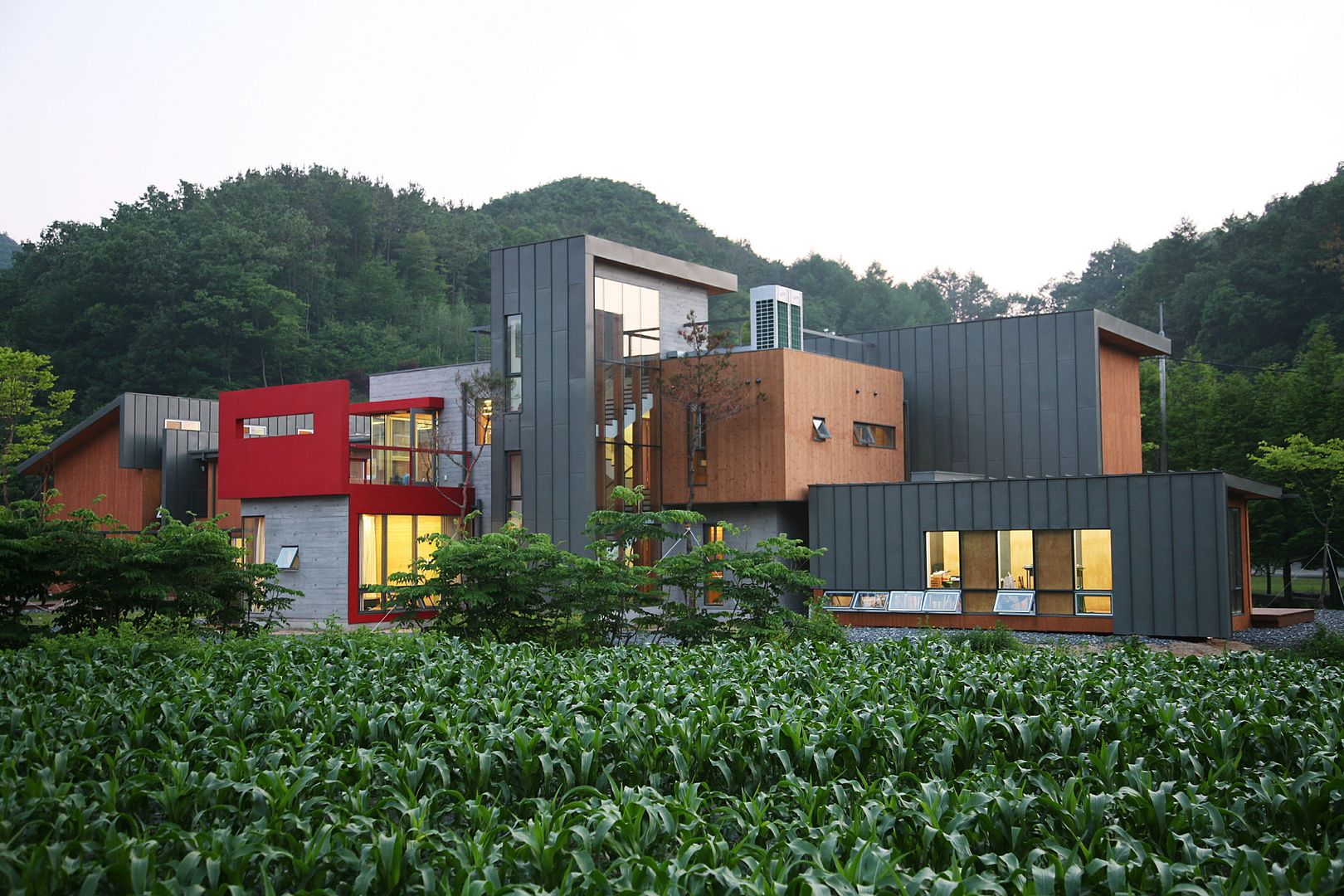 Exterior KAWA Design Group 모던스타일 주택