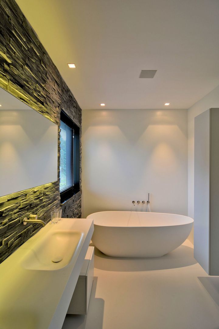 woonhuis Karin & Niels, CKX architecten CKX architecten Bagno moderno