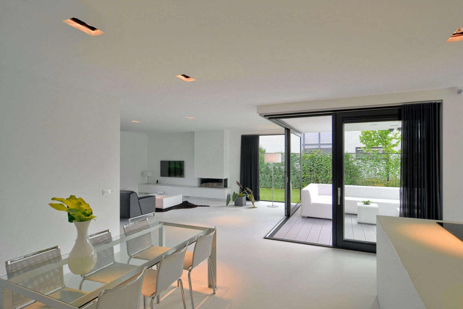 woonhuis Karin & Niels, CKX architecten CKX architecten Modern living room