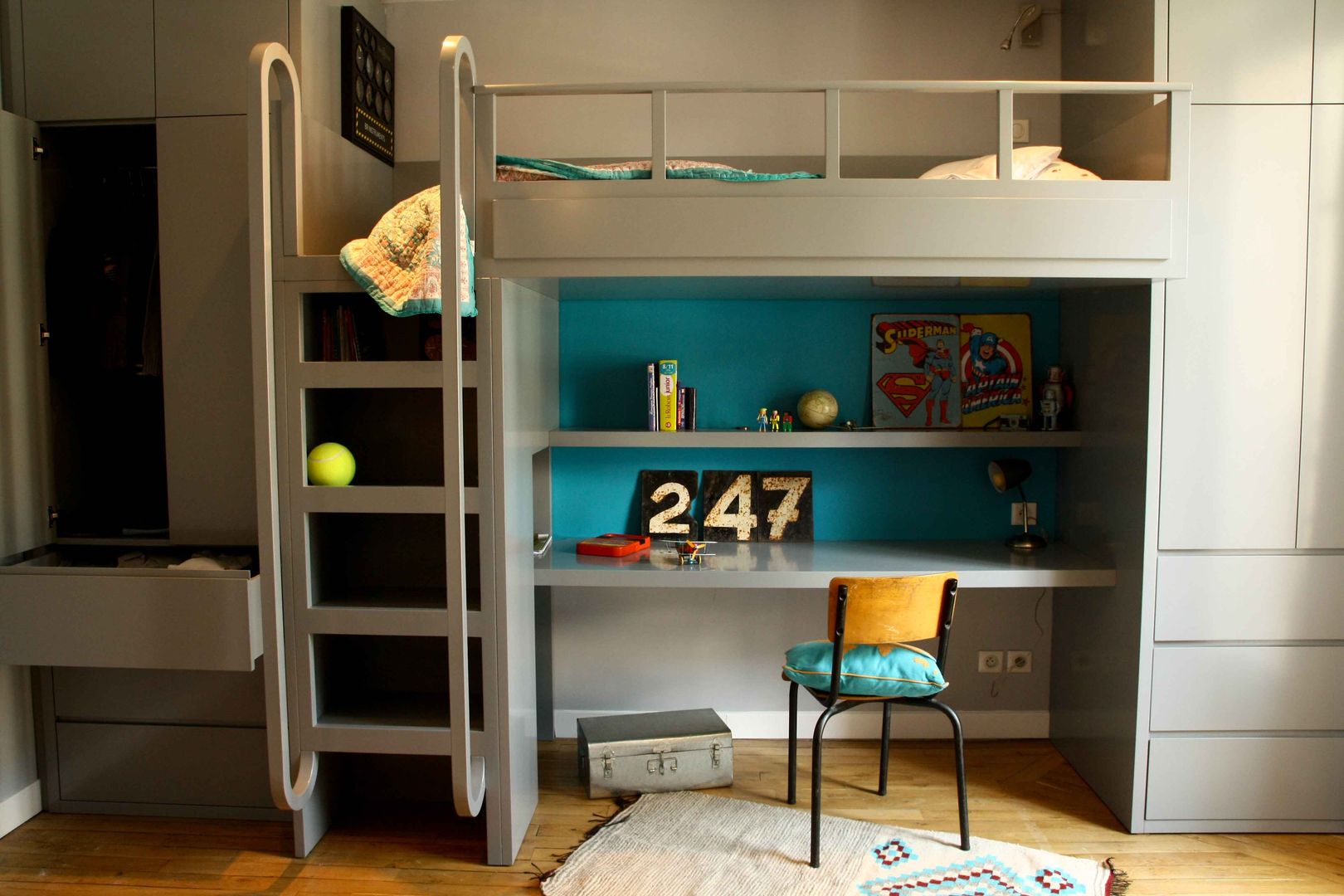 Chambre d'enfant, DESJEUX DELAYE DESJEUX DELAYE Dormitorios infantiles de estilo moderno