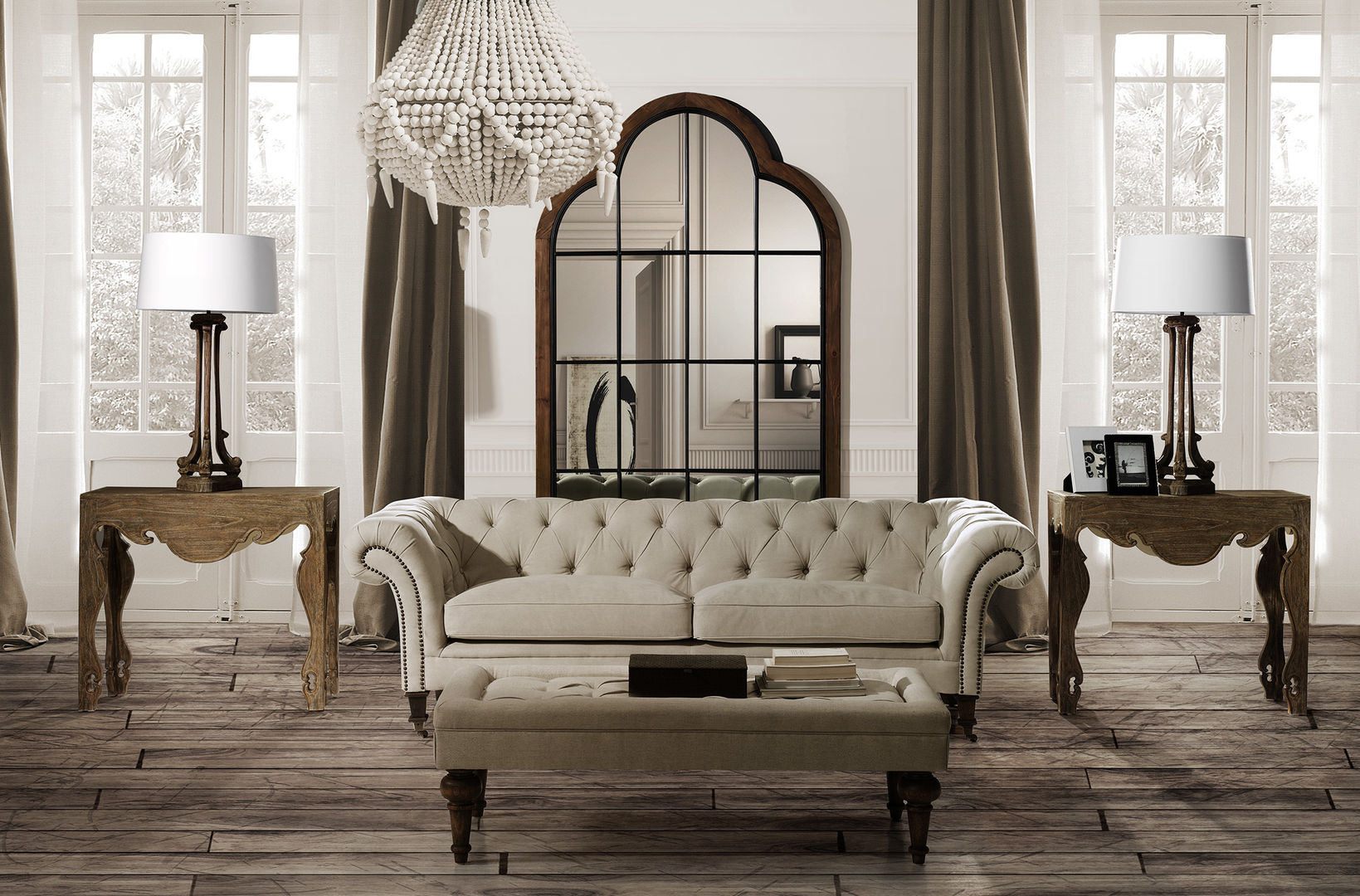 Colección Chateau Decor de Keen Replicas, Keen Replicas Keen Replicas Classic style living room Sofas & armchairs