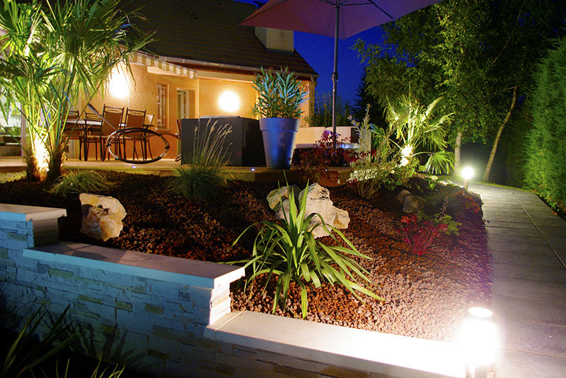 Terrasse et aménagement piscine, AD2 AD2 Houses