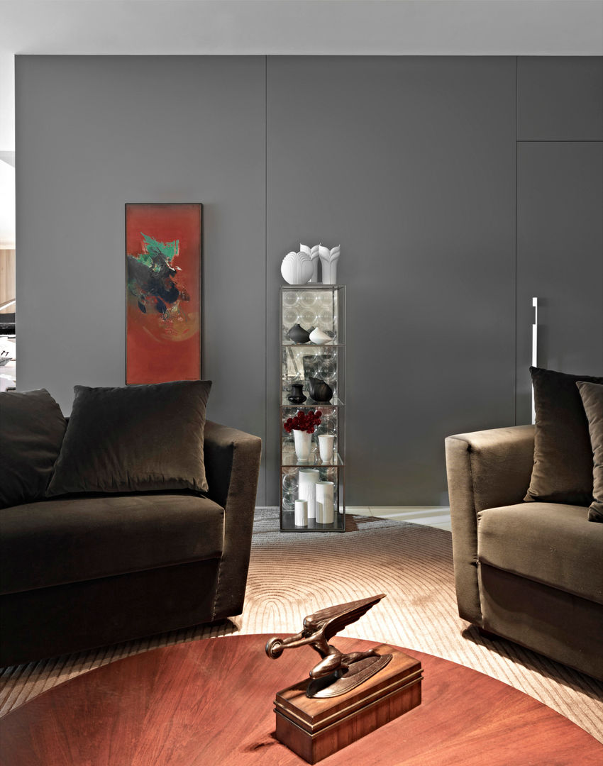 Apartamento Lolita - Belvedere, lena pinheiro - interior design lena pinheiro - interior design Modern living room Sofas & armchairs