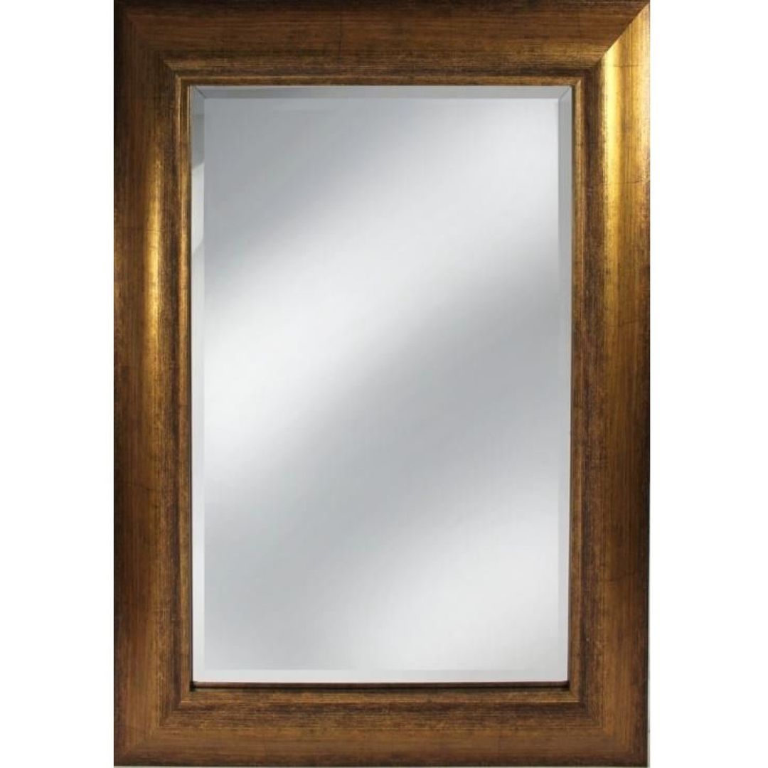 Classical Framed Gold Gilt Mirror homify Dressing rural Miroirs