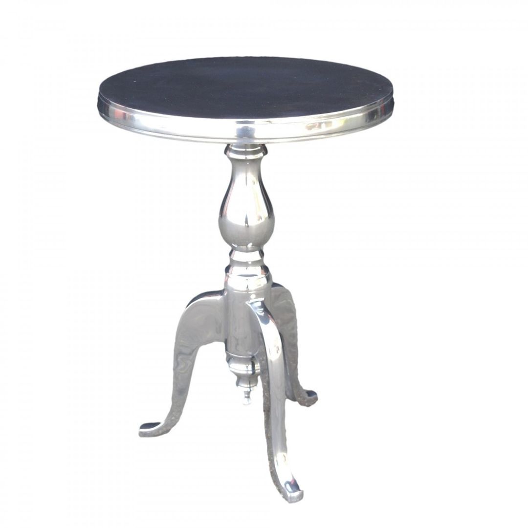 Aluminium Round Side Table homify Salones clásicos Mesas ratonas y laterales