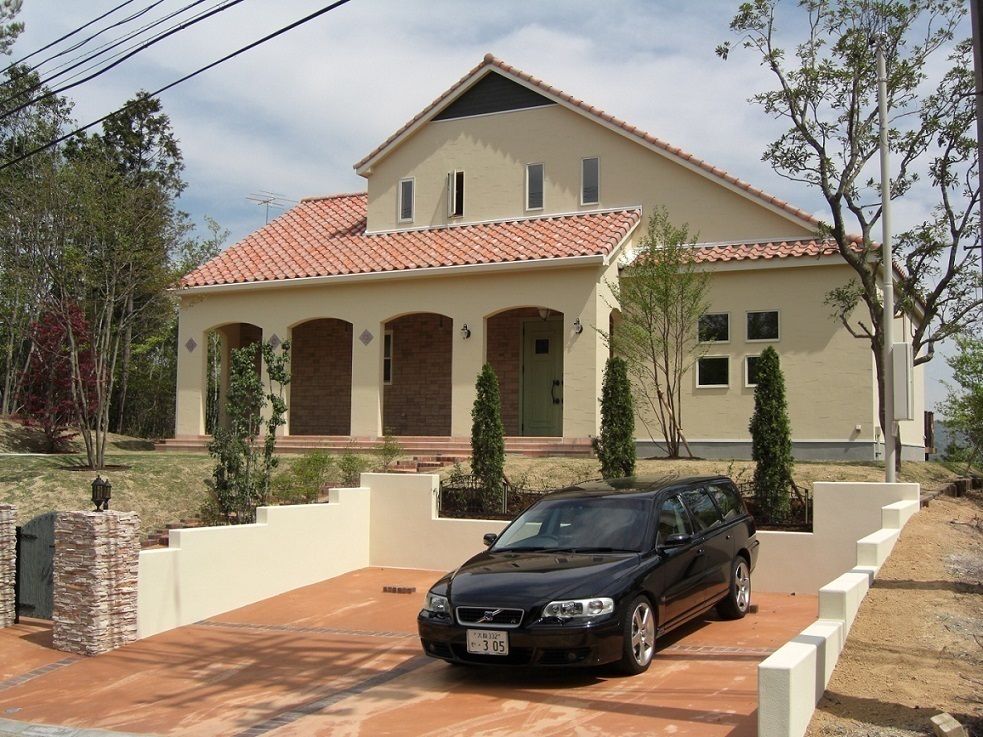 山の上の別荘, ヒロ・デザイン・ラボ ヒロ・デザイン・ラボ Mediterranean style house