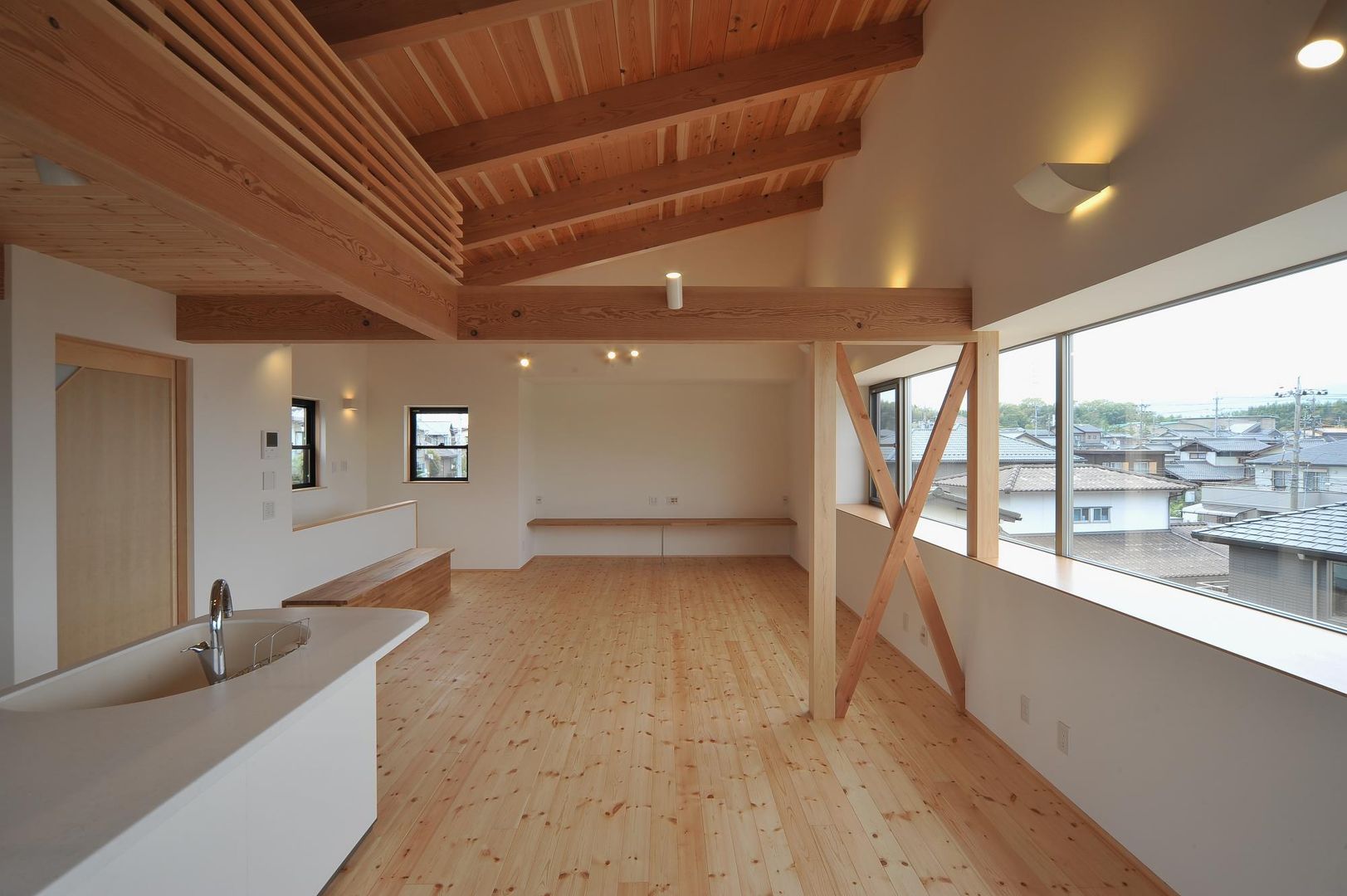 松本の家 , 若山建築設計事務所 若山建築設計事務所 Modern living room