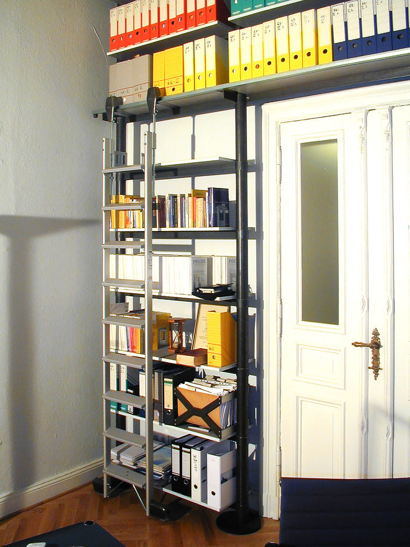 STAHLREGAL R5, Reinhard Rotthaus Reinhard Rotthaus Study/office Cupboards & shelving